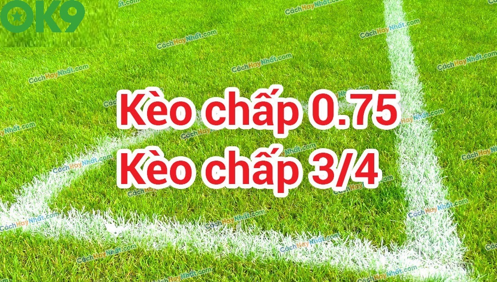 Kèo chấp 0.75